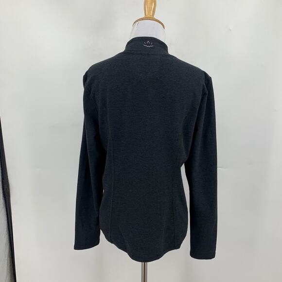 Beyond Yoga Jacket Womens L Large Black On The Go ASU Arizona State University - Picture 6 of 14